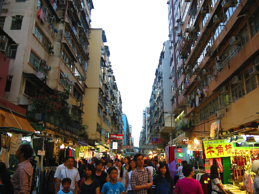 Ladies Market Hong Kong 
