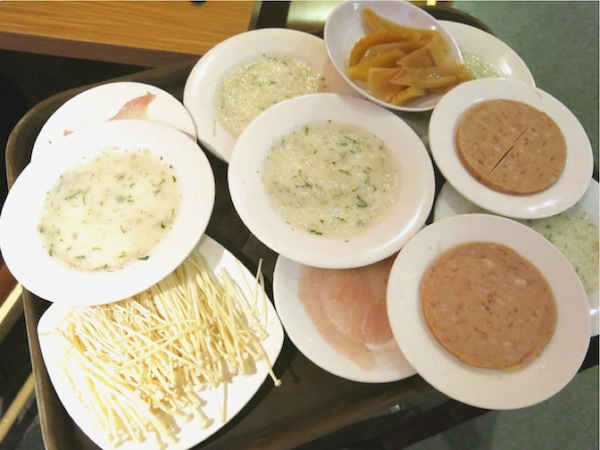 The Magic of ChongQing Hot Pot Fish Paste, Luncheon Meat, Sliced Fish and Golden Mushrooms