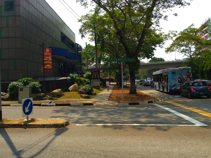 King Albert Park (KAP) Signboard in Bukit Timah, Singapore