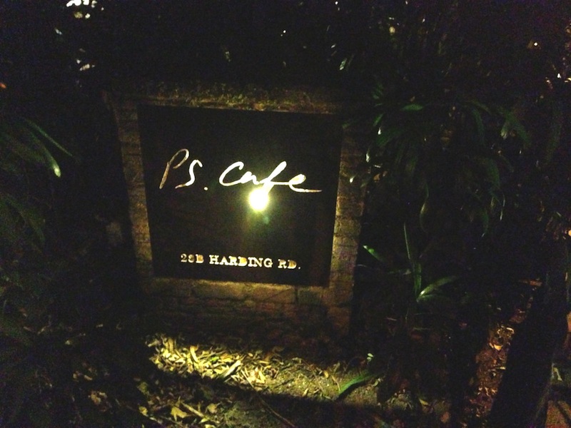 PS. Cafe Signage at Dempsey Hill, Harding Road