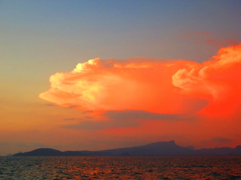 Krabi Sunset Cruises Beautiful Sunset