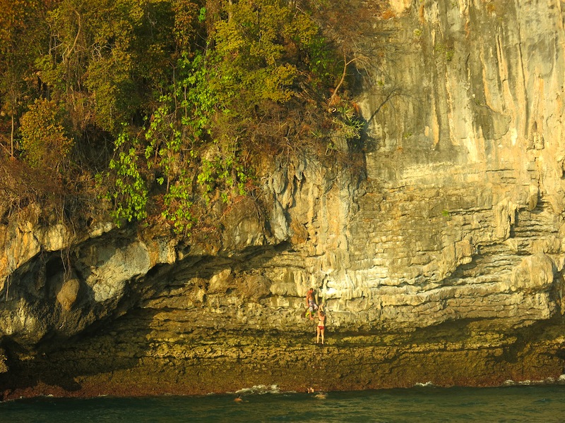 Cliff Climbing with Krabi Sunset Cruises