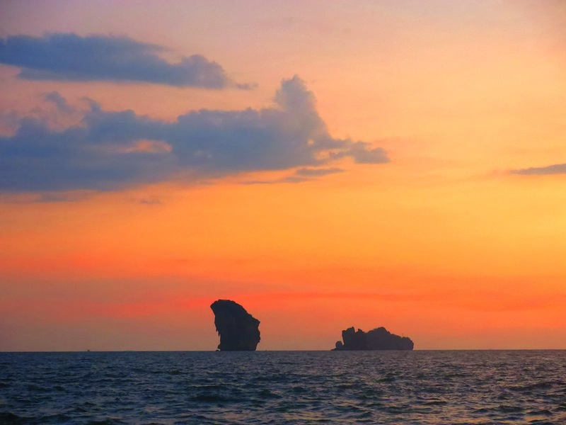 Krabi Sunset Cruises Beautiful Sunset