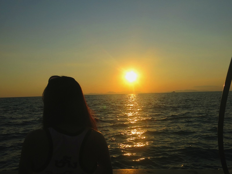 Beautiful Sunset with Krabi Sunset Cruises
