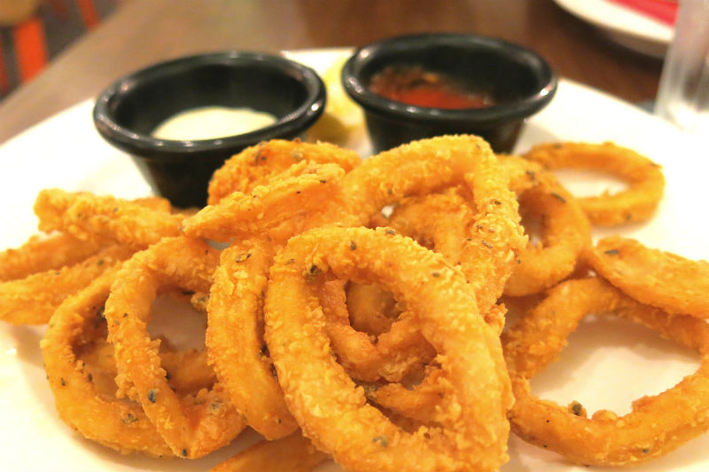 Calamari Fritti at Peperoni Pizzeria