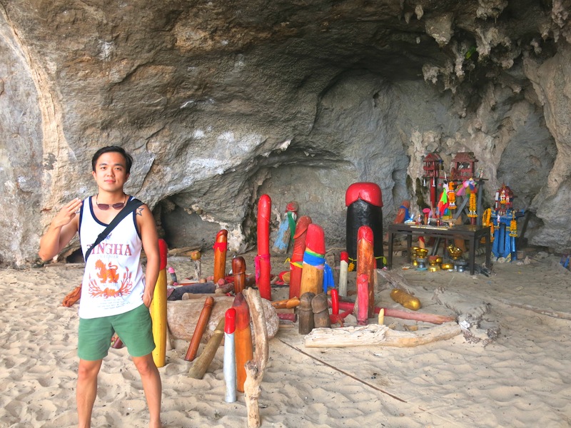Phra Nang Cave Phallic and Penis Statues