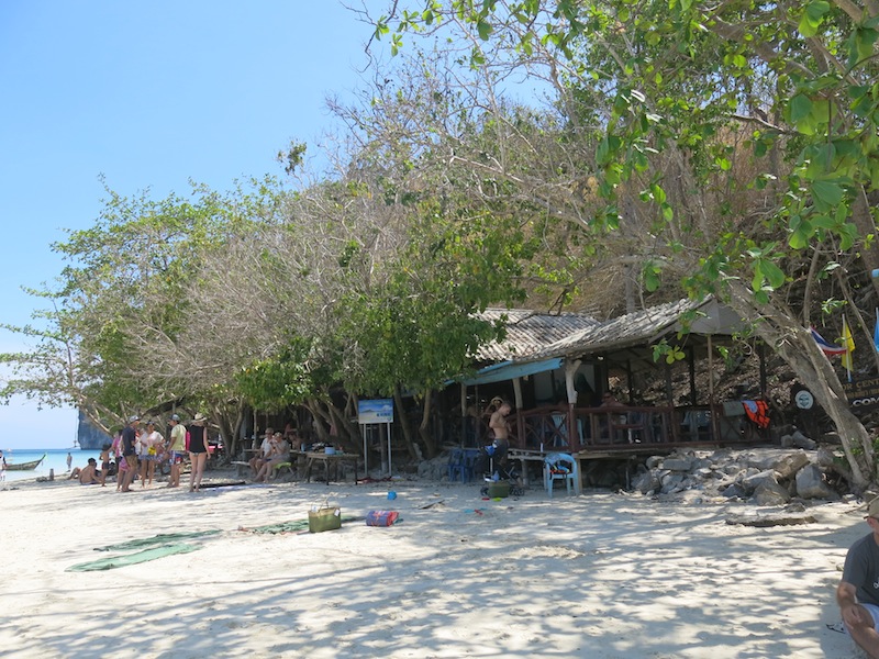 Restaurant at Chicken Island (Koh Kai)