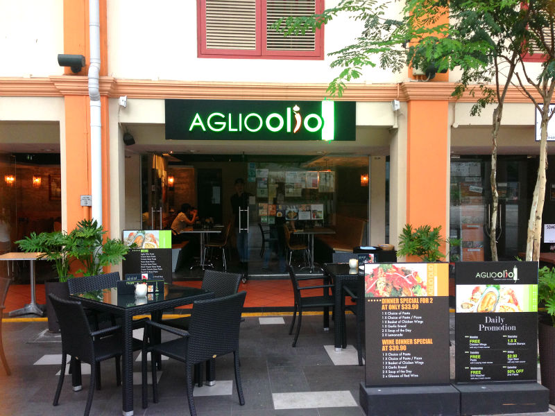 Aglio Olio at China Square Central (Singapore)