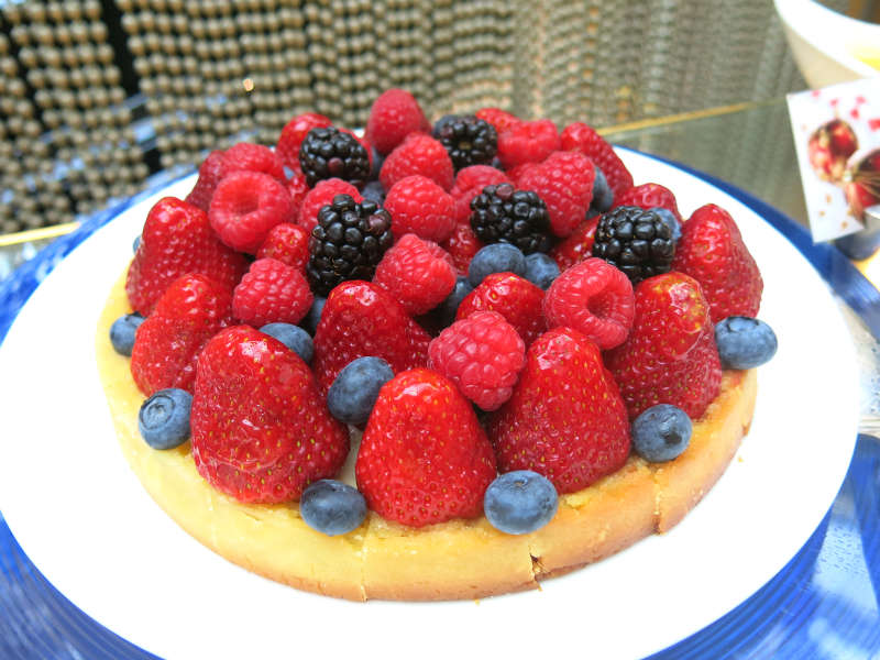 Greenhouse Lunch Buffet Cake