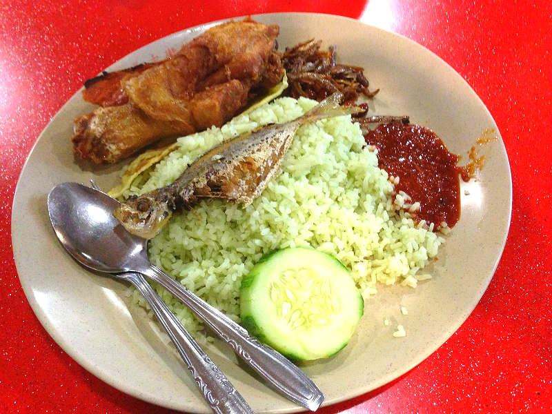 Golden Shoe Hawker Market Street Nasi Lemak