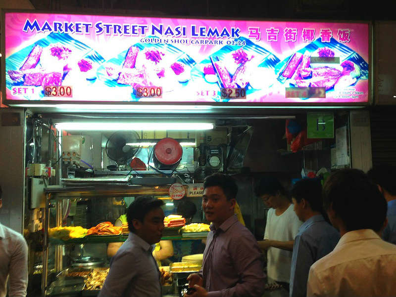 Golden Shoe Market Street Nasi Lemak