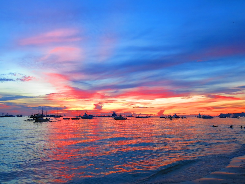 Boracay Beautiful Sunset