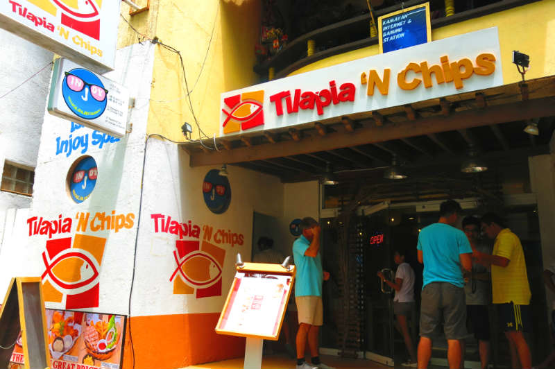 Restaurant Front of Tilapia N Chips