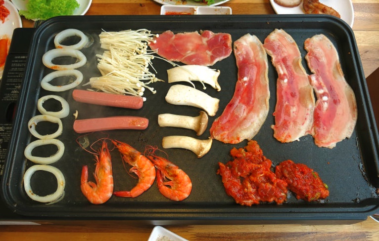 K Cook Korean BBQ Buffet Seafood