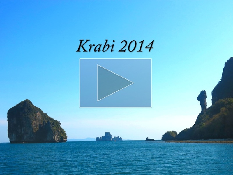 Krab 2014 Travelogue