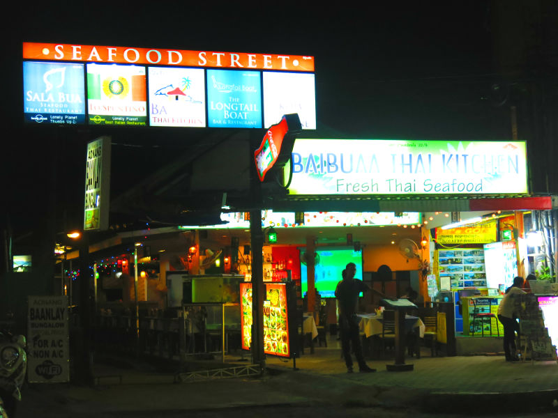 Krabi Seafood Street
