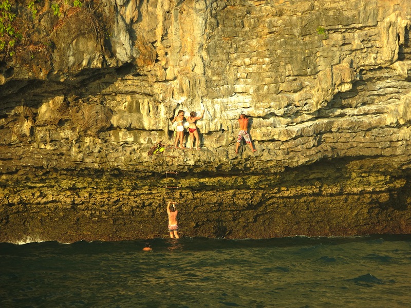 Krabi Sunset Cruises Rock Climbing