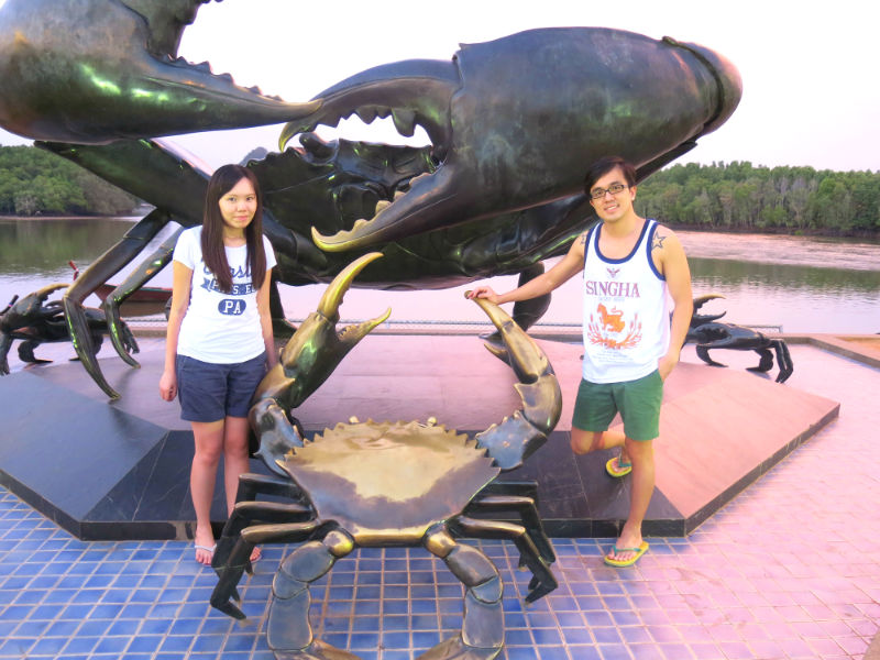 Krabi Town Crabs Statue