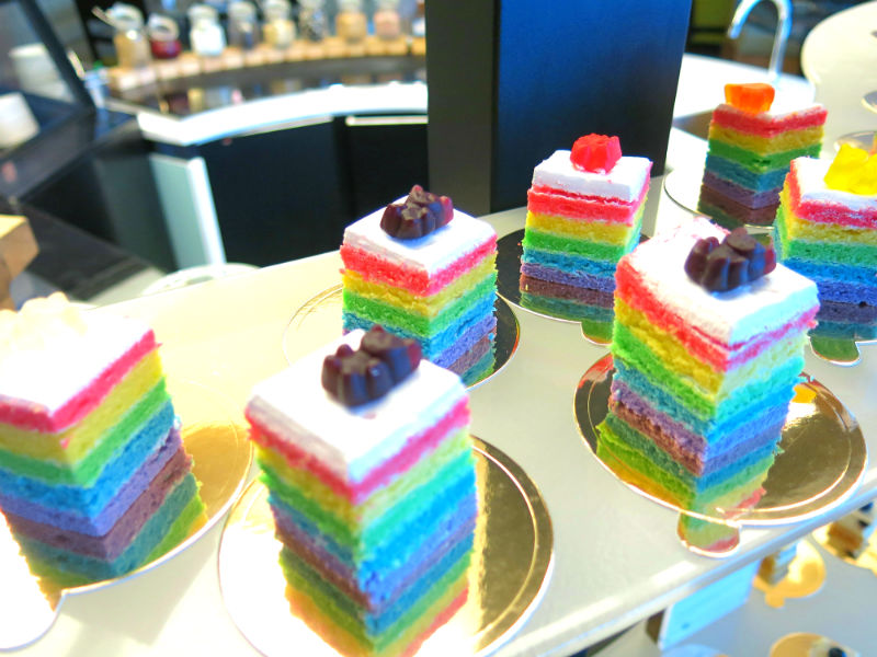 Seasonal Tastes Westin Rainbow Cakes