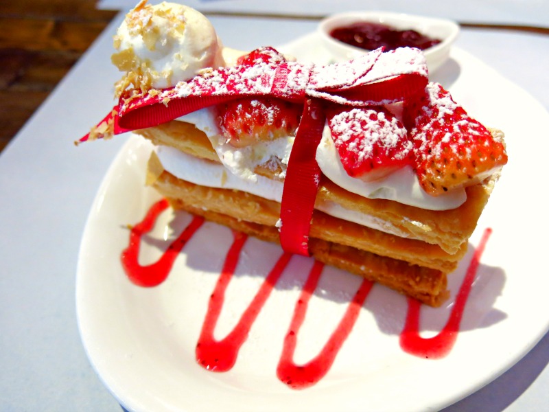 Mr Nice Cafe Shanghai - Strawberry Napoleon Cake 2