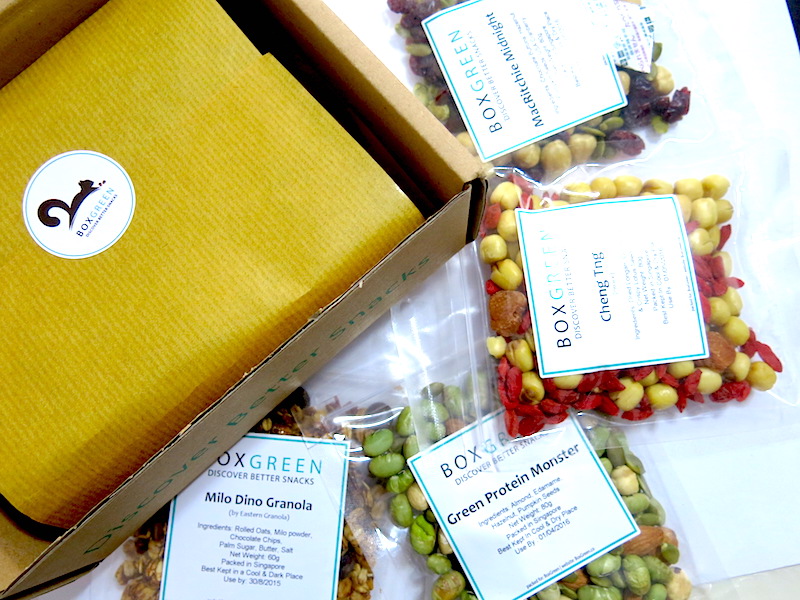 Boxgreen Singapore Snacks