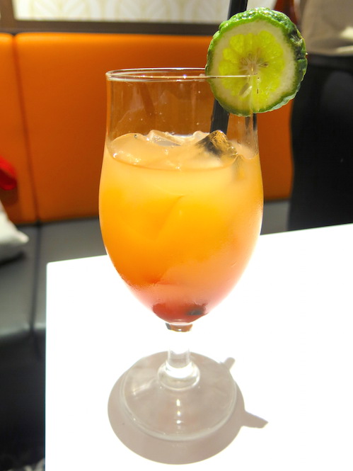 Kaffir & Lime Singapore - Lime & Blood Orange Cooler