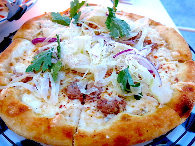 Pork and Fennel Sausage Pizza