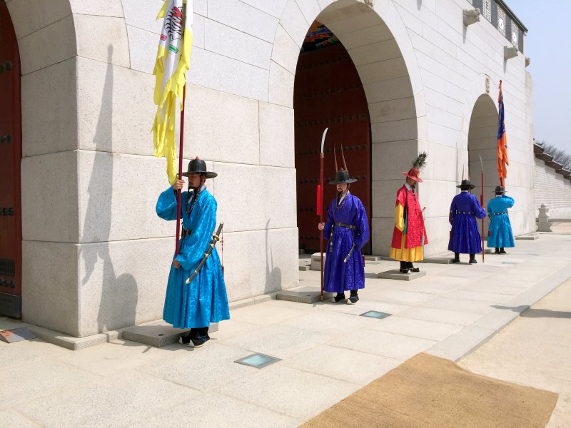 Gyeongbokgung palace Guard Changing