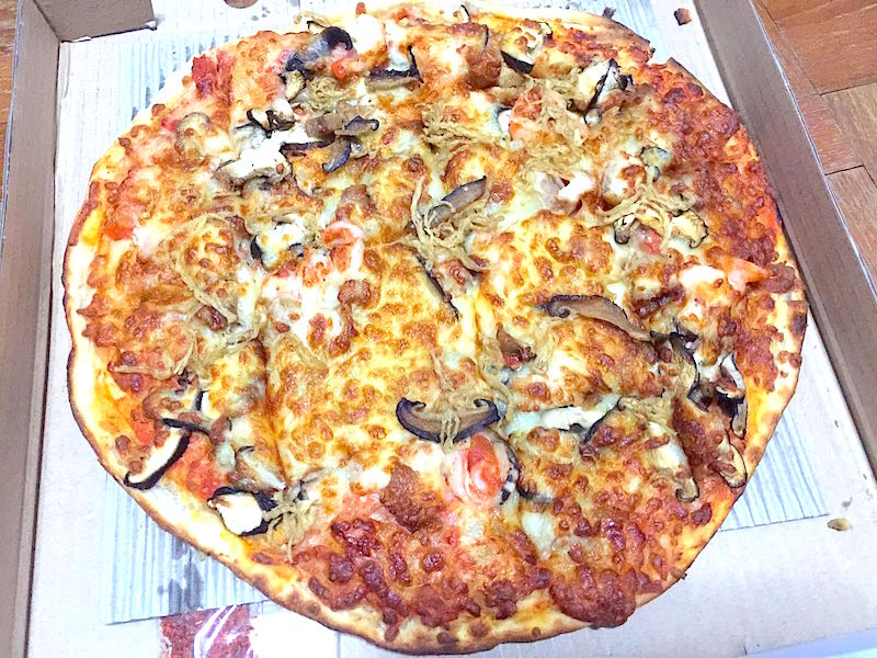 Timbre Catering Triple Mushrooms Pizza