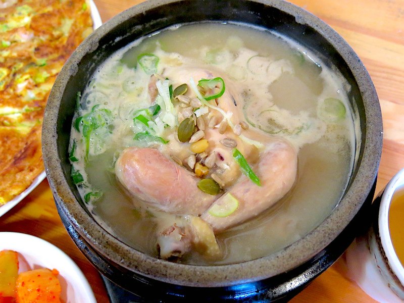 Tosokchon Chicken Stew with Ginseng