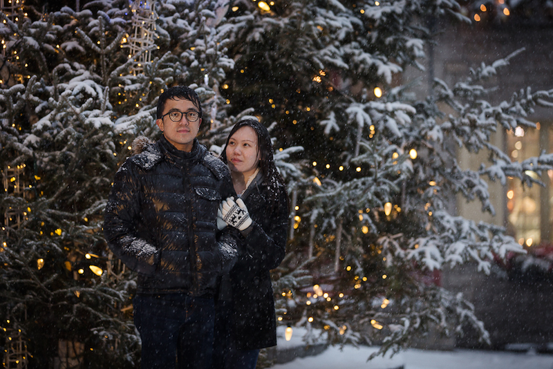 couple at Place Royale