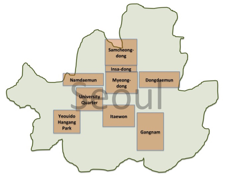 Rough Map of Seoul