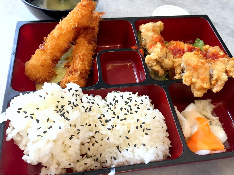 Chicken Cutlet + Ebi Tempura Set